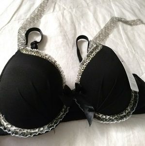 3 way Black Bra